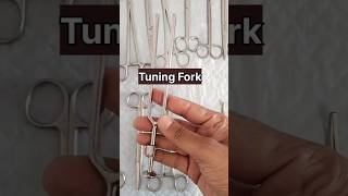 Tuning Fork specifications and uses part names medicaldevice medicine [upl. by Jessika668]