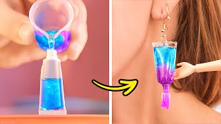 Easy Epoxy Resin amp Clay Crafts ideas 🎁🌈 [upl. by Nepean]