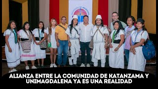 UNIMAGDALENA consolida su expansión hacia territorio arhuaco con la firma de dos convenios [upl. by Ellary]