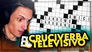 CRUCIVERBA SULLA TV CON BLUR MARZA E FAZZ [upl. by Anawek]