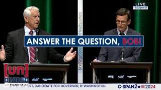 Bob Ferguson ignores question about his push for drug decriminalization [upl. by Eanerb193]