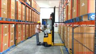 Godrej fully electric stacker Part 1 [upl. by Niran]