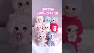 UNBOXING LIILA’s LUCKY CAT 🎀🐱 unboxing blindbox liilacat liila [upl. by Poppo419]