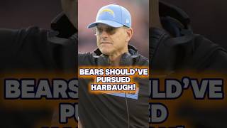 Why Didn’t The Bears Pursue Jim Harbaugh shorts bears [upl. by Corvese]