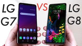 LG G8 Vs LG G7 Quick Comparison Impressions [upl. by Inus]