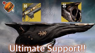 The ULTIMATE Cenotaph Solar Warlock SUPPORT Build  Destiny 2 Season of the Wish [upl. by Ubana219]