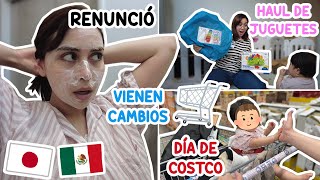 RENUNCIÓ A SU TRABAJO 😮 HAUL DE JUGUETES PARA MIA 🧸 IDA A COSTCO 🛒 Juli [upl. by Vocaay7]