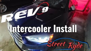 Rev9 Intercooler installed on Audi B9 S5 Sportback [upl. by Ahsiam]