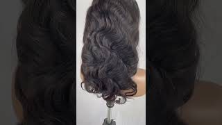 HD lace closure wig 16 inch density 150 body wave [upl. by Nywloc]