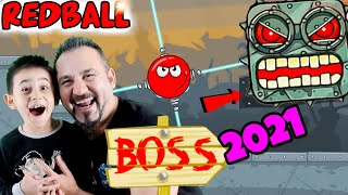 SÜRELİ REDBALL 4 LAZERLİ BÖLÜM BOMBACI BOSS YİNE GELDİ  REDBALL 4 KARANLIK FABRİKA BİTİRDİK [upl. by Warfore]