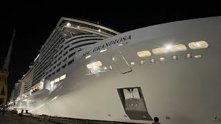 Чисто влог  едем работать на круиз  Msc Grandiosa  Италия [upl. by Persian]