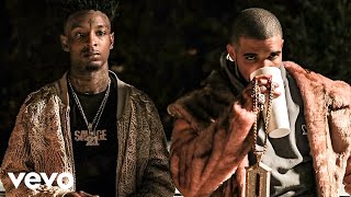 21 Savage ft Drake  Exposed Music Video [upl. by Yznil881]