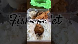 Fried Fish Fillets with Garlic Mayonnaise  Satisfying trending viral asmr foodlover shorts [upl. by Sonja]