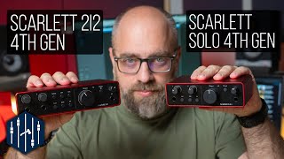 ČETVRTA GENERACIJA JE NAJBOLJA  FOCUSRITE Scarlett SOLO  Scarlett 2i2 4th gen [upl. by Gusella]