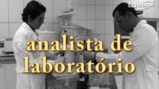 PROFISSÕES Analista de laboratório [upl. by Yauqaj58]