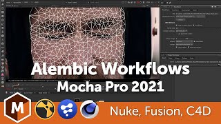 Boris FX Mocha Pro 2021 Alembic for Nuke Fusion and C4D [upl. by Appleby]