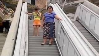 Giant outdoor escalator built in Colombian shantytown [upl. by Noreen]