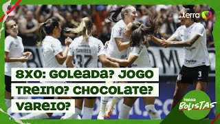 quotAjustes fizeram Corinthians golear rivalquot analisa Fernanda Arantes [upl. by Leamsi]