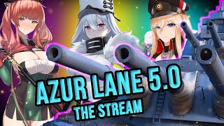 Azur LaneUpdate Stream in World of Warships Legends [upl. by Naitsabas853]