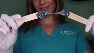 Cirépil Tattoo Wax Underarms Application [upl. by Llevel220]