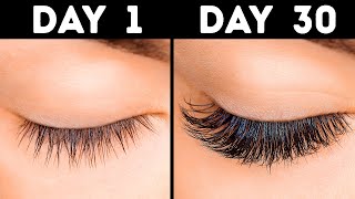 11 Quick Ways to Grow Long Eyelashes in 30 Days [upl. by Jordan241]