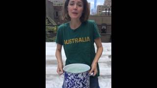 ROSE BYRNE ALS ICEBUCKET CHALLENGE [upl. by Tinor423]