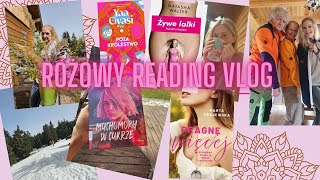 Różowy Reading Vlog 🌸🩷📚 Różowe książki różowe włosy i różowe nastroje 🤯 [upl. by Ainatnas]