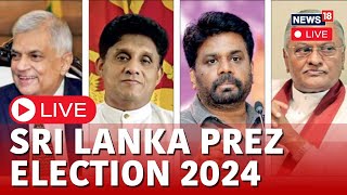 🔴Sri Lanka Elections 2024 LIVE  Ranil Wickremesinghe  Anura Kumara Dissanayake  N18G [upl. by Fitzhugh625]