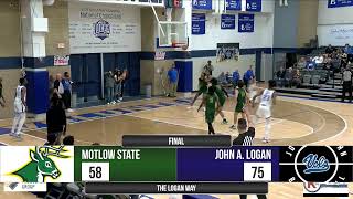 John A Logan Mens Basketball vs Motlow State [upl. by Hanaj]