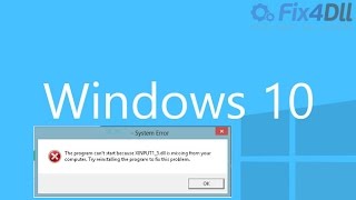 Fix Xinput13dll is missing error in Windows 10 [upl. by Yleik902]