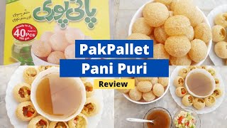 Pani Puri Pellets  Pak Pallets Pani Puri Review  Readymade golgappa review  NK Cooking Zone [upl. by Naldo]