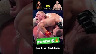 John Cena vs Brock Lesnar 2014  WWE Phonk Edit 💀 wwe skull phonk johncena [upl. by Yssirc]