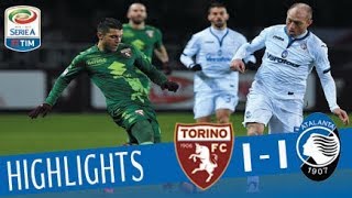 Torino  Atalanta 11  Highlights  Giornata 15  Serie A TIM 201718 [upl. by Tertias]