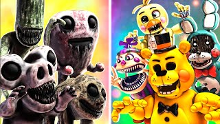 SFM FNaF Zoonomaly Monsters vs Hoaxes [upl. by Anilorak]