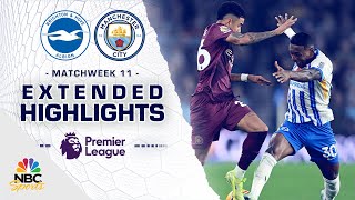 Brighton v Manchester City  PREMIER LEAGUE HIGHLIGHTS  1192024  NBC Sports [upl. by Brathwaite]