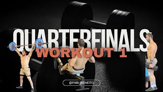 QUARTERFINALS WORKOUT 1  FABI BENEITO [upl. by Anibur]