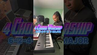 4 CHORD WORSHIP • 6247 in E MAJOR desaraedeemusic pianolessons pianotutorial worshipmusic [upl. by Massarelli413]