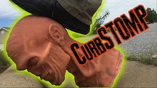 Can you CURB STOMP a Zombie ZGB Science Experiment USA [upl. by Nwhas]