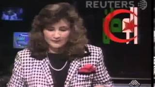 خبر الإنقلاب على المسار الإنتخابي في الجزائر 1992 [upl. by Jillane]