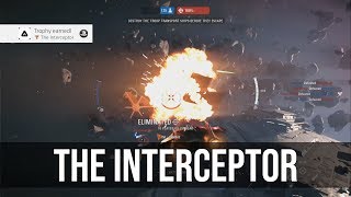 The Interceptor Trophy Get 20 Killstreaks With Interceptor Ships  Star Wars Battlefront 2 [upl. by Adnih]