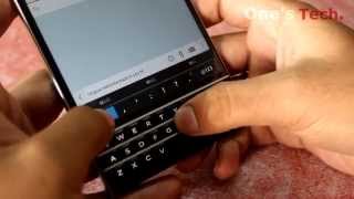 Blackberry Passport Keyboard and Screen Gestures Guide [upl. by Ellehcram906]