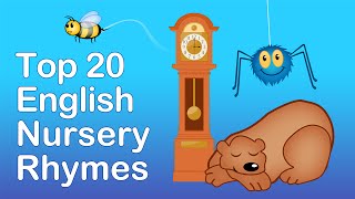 TOP 20 ENGLISH NURSERY RHYMES  Compilation  Nursery Rhymes TV  English Songs For Kids [upl. by D'Arcy98]