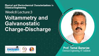 Lec 25 Voltammetry and Galvanostatic ChargeDischarge​ [upl. by Ira255]