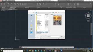 AUTOCADE RESİM EKLEME AUTOCAD TO PİCTURE [upl. by Christy]