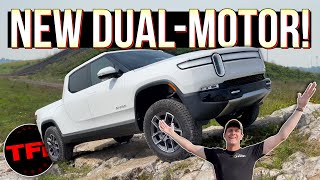 This Is the Rivian You WANT BrandNew R1T AWD Dual Motor Review [upl. by Syl932]