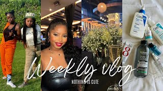 VLOG Yho Going Through A Lot Glowing Skincare Routine Amapantsula Birthday Braai Tempo Launch [upl. by Sheridan]