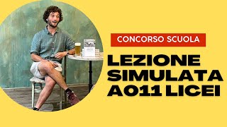 concorso scuola tutorial lezione simulata a011 [upl. by Goodrow]