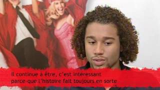 Corbin Bleu en interview vidéo [upl. by Dnama]