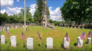 Exploring Union Cemetery in Uhrichsville Ohio [upl. by Orvie]