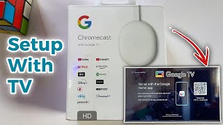 How to Connect and Setup Google Chromecast with TV [upl. by Nelyaw]